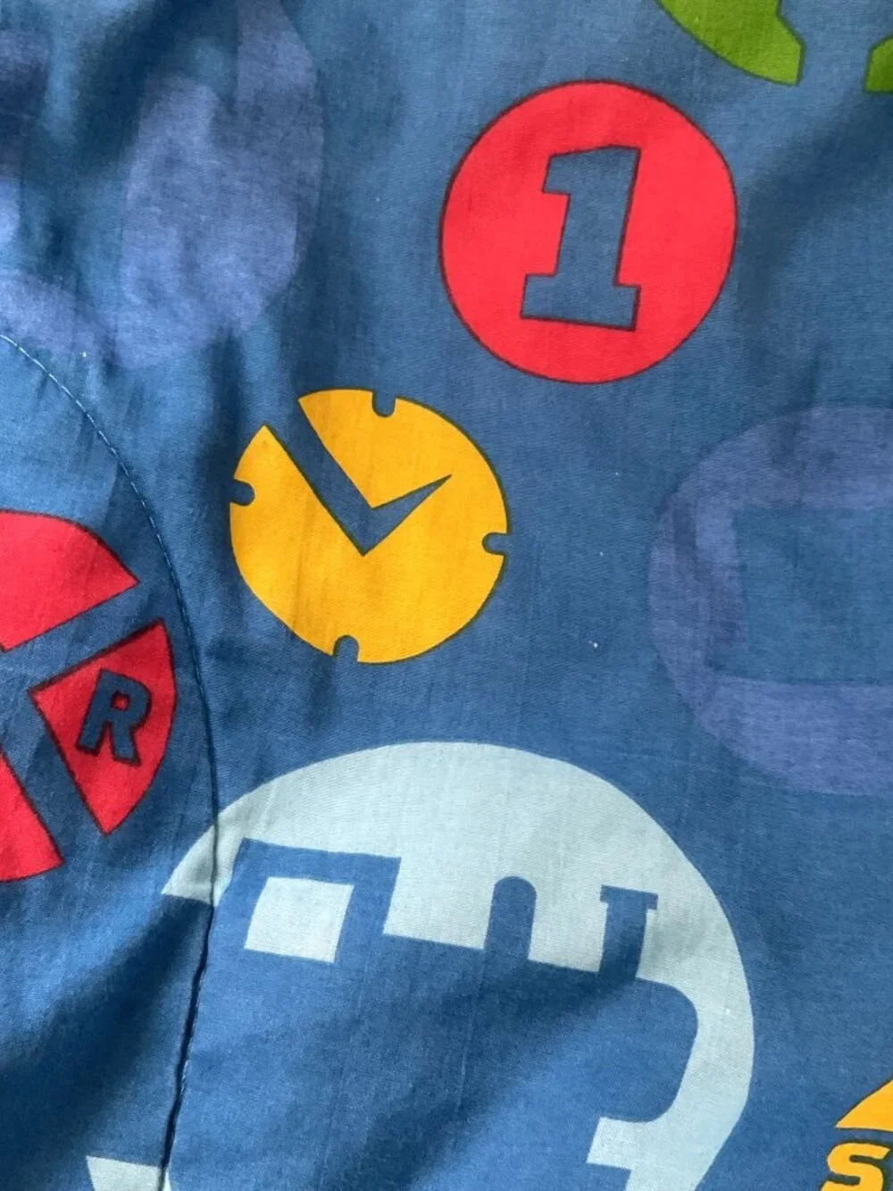 VINTAGE THOMAS & FRIENDS TODDLER COMFORTER BLANKET BY JAY FRANCO & SONS Y2K TRAI